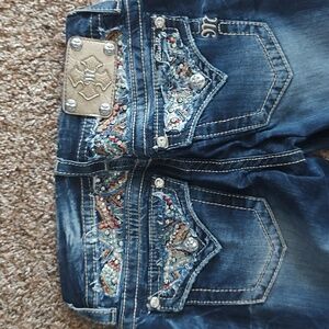 Miss me jeans size 26 signature boot